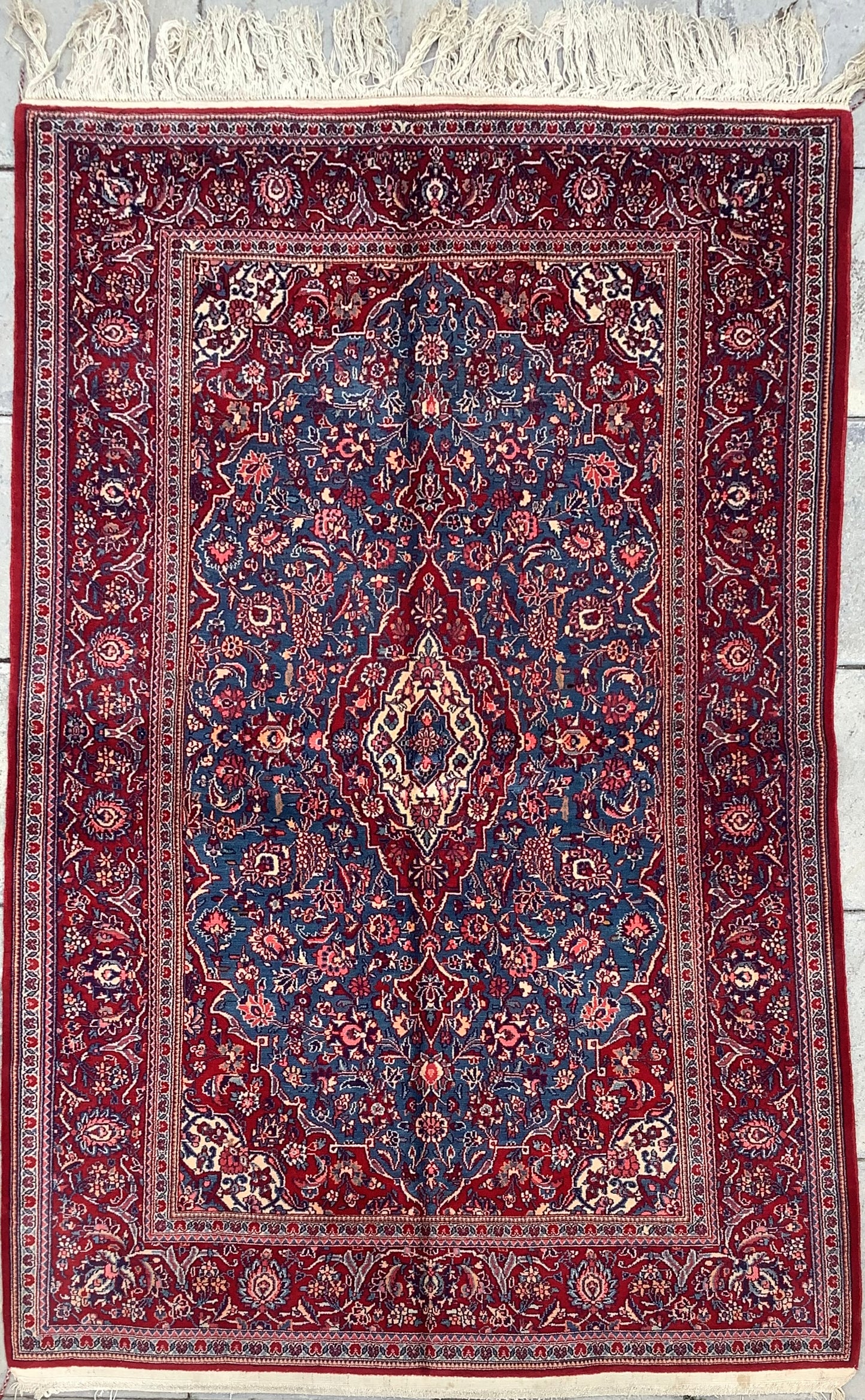 OLD SKY BLUE KASHAN