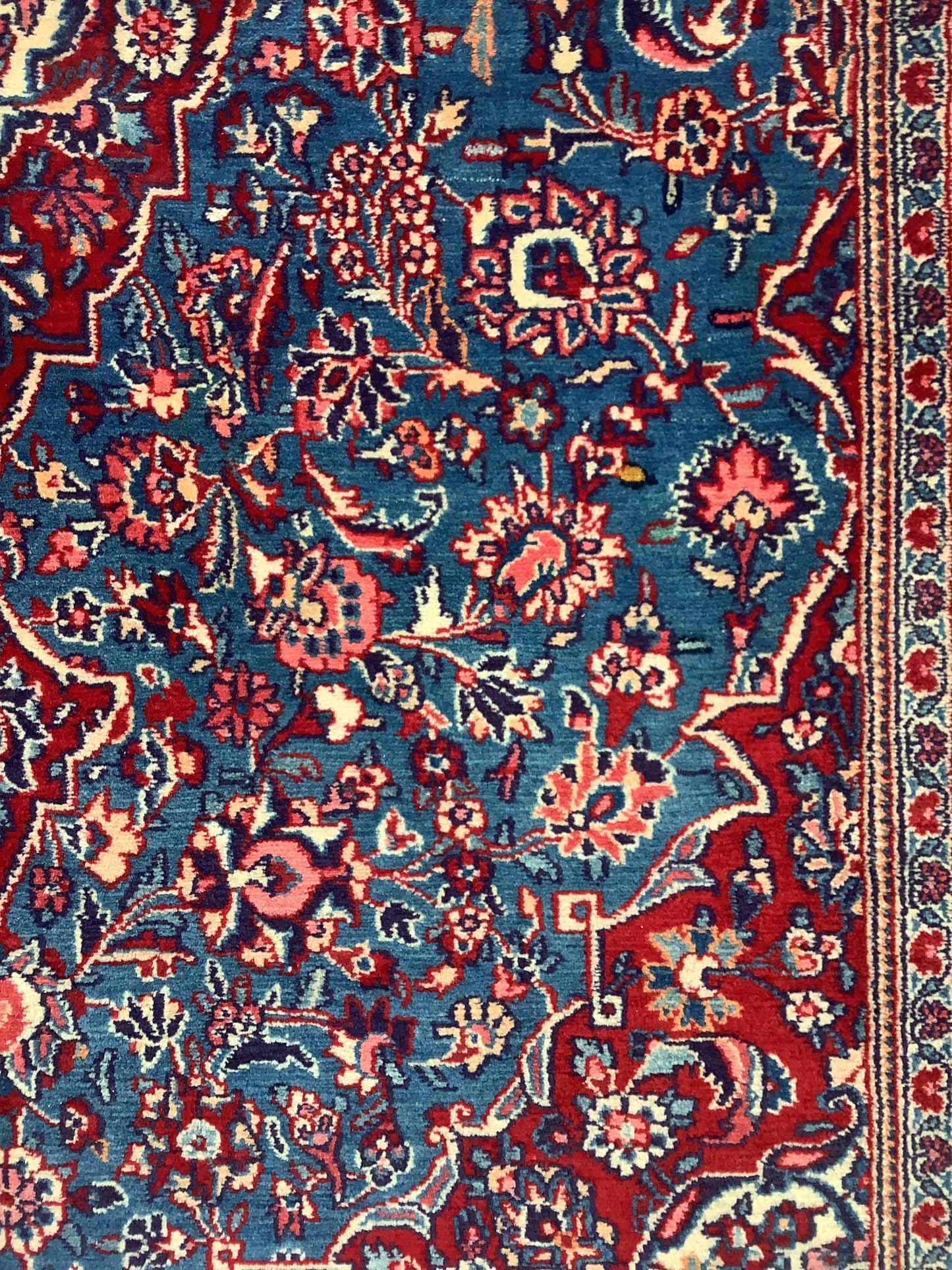 OLD SKY BLUE KASHAN