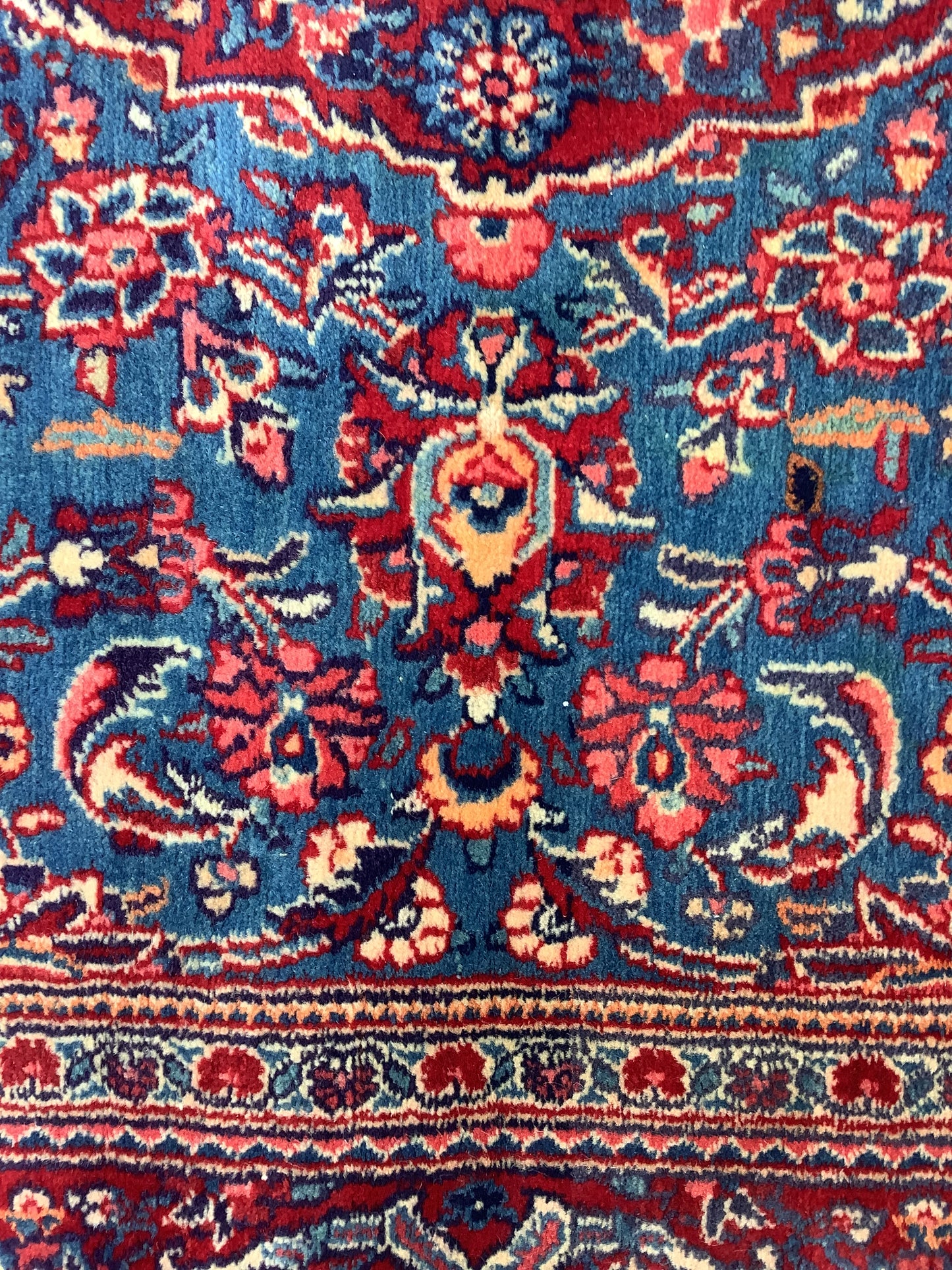 OLD SKY BLUE KASHAN