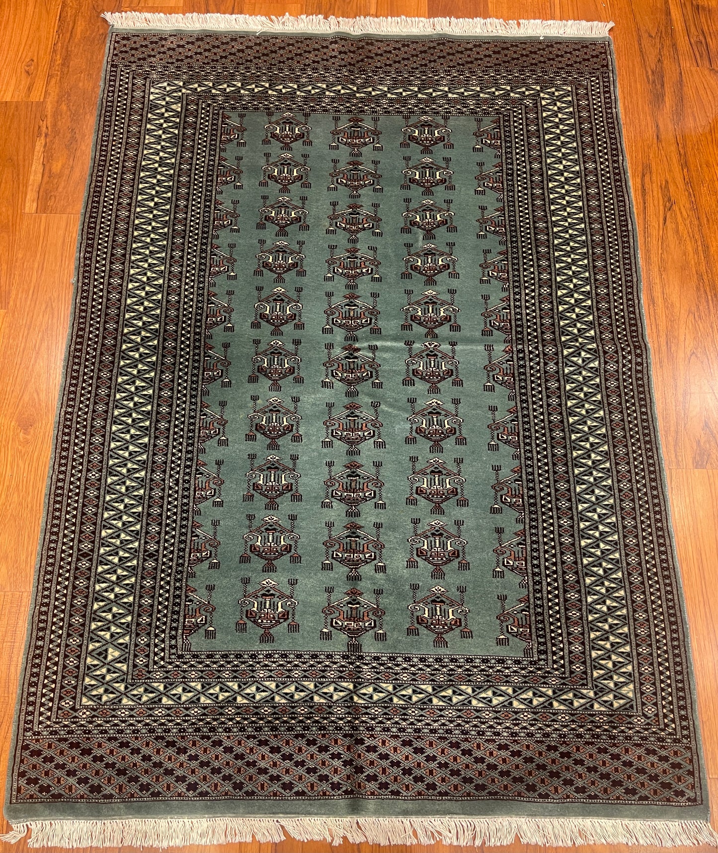 Vintage Green Yomut Bukhara