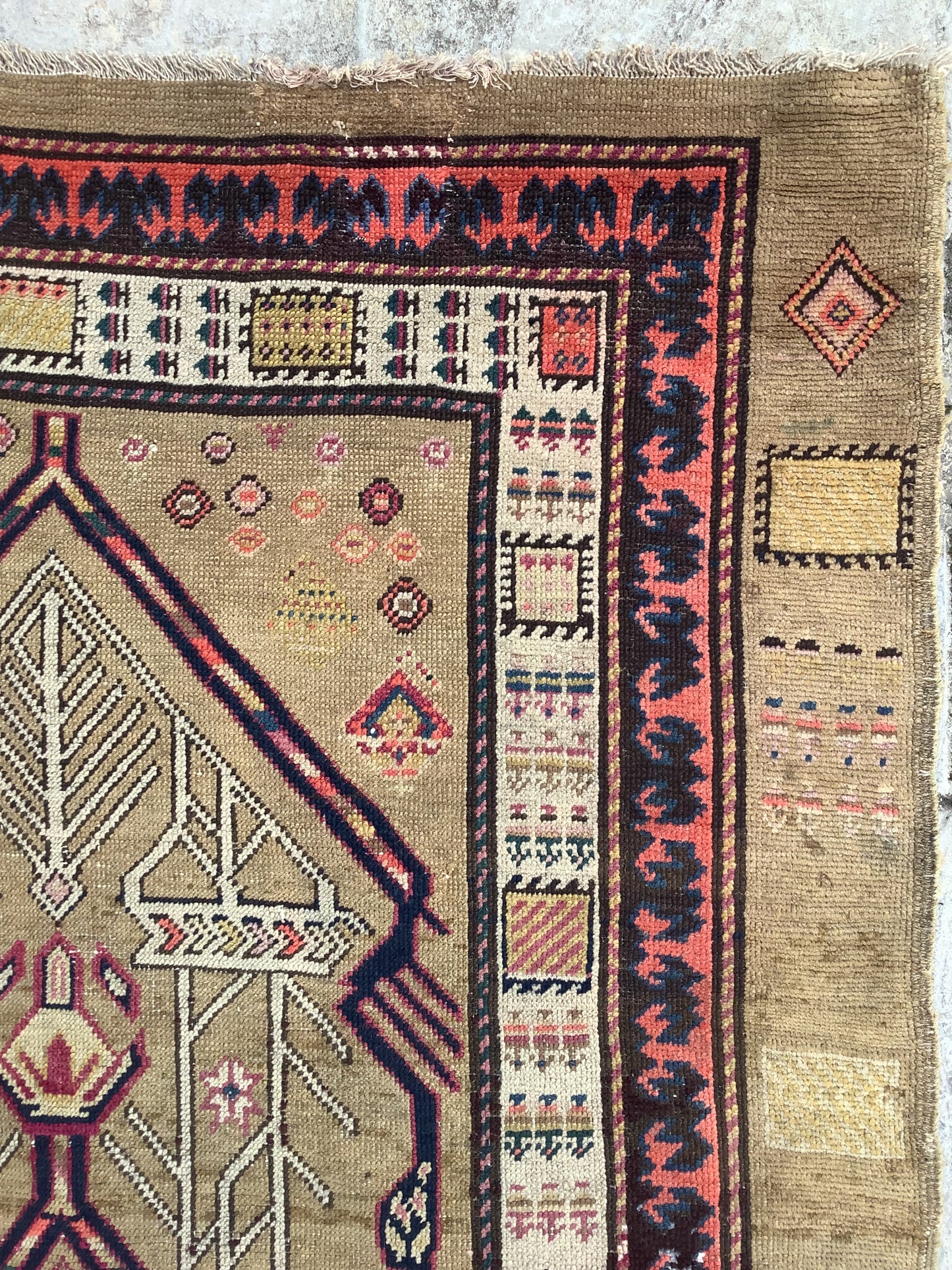 CAMEL HAIR TRIBAL SARAB