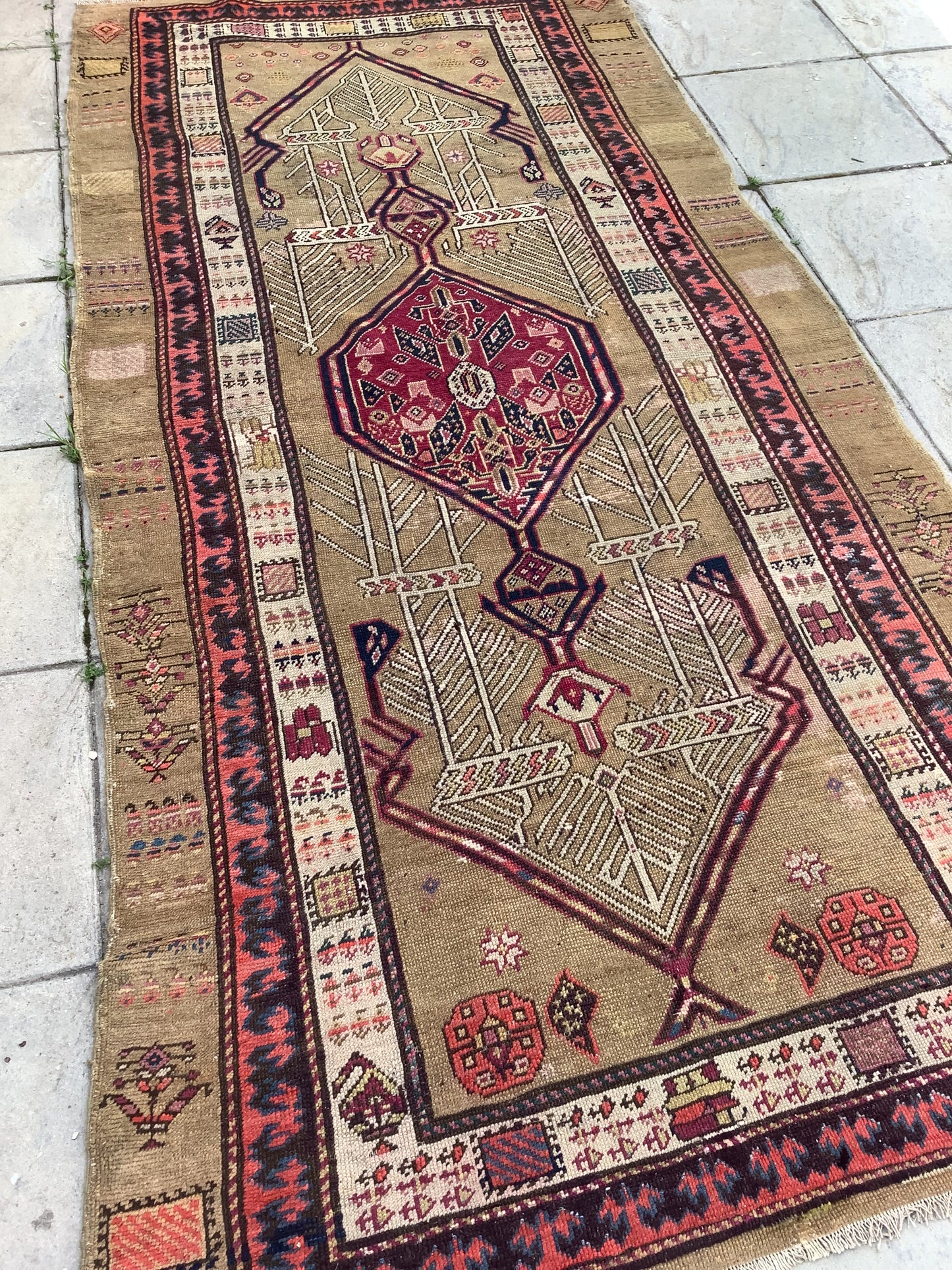 CAMEL HAIR TRIBAL SARAB