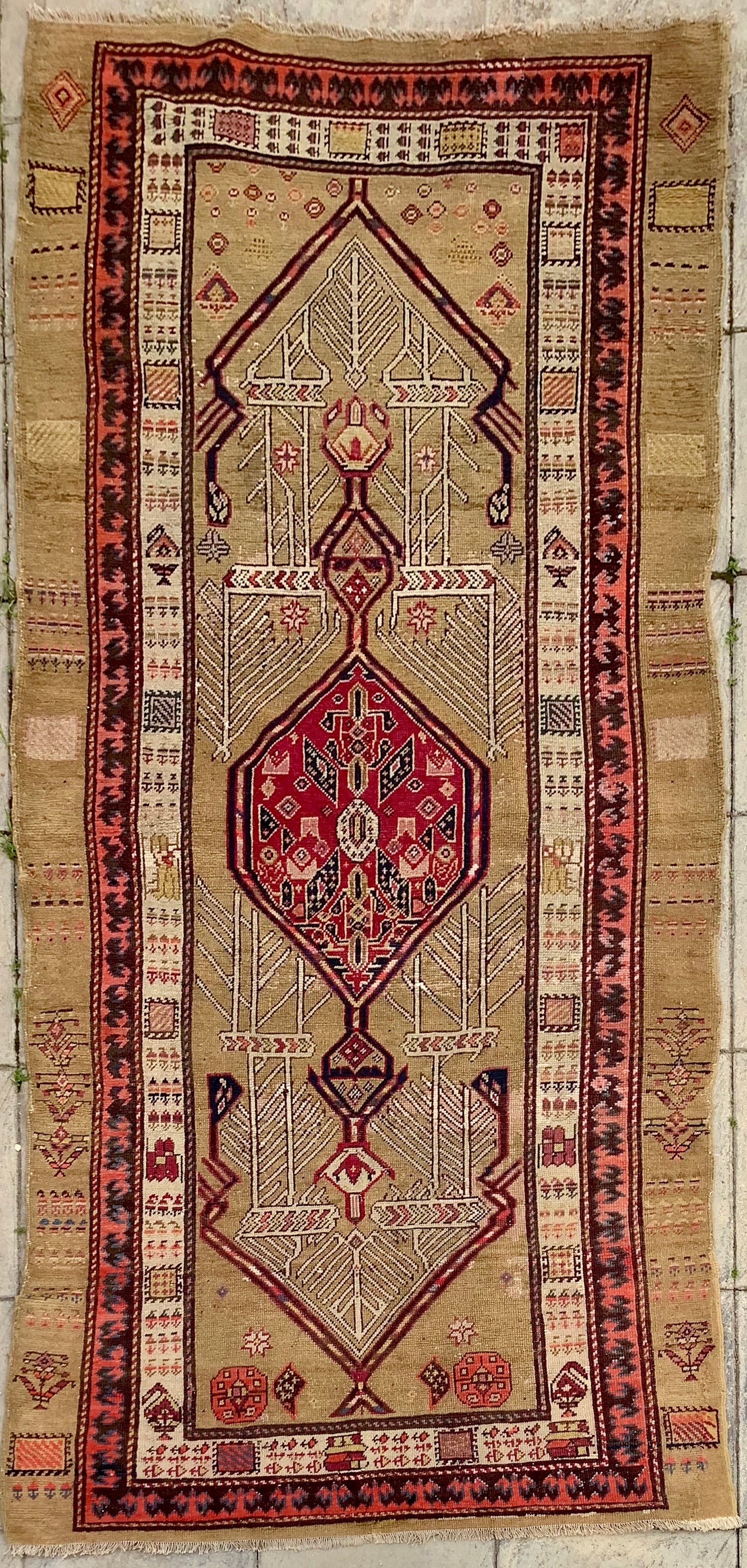 CAMEL HAIR TRIBAL SARAB