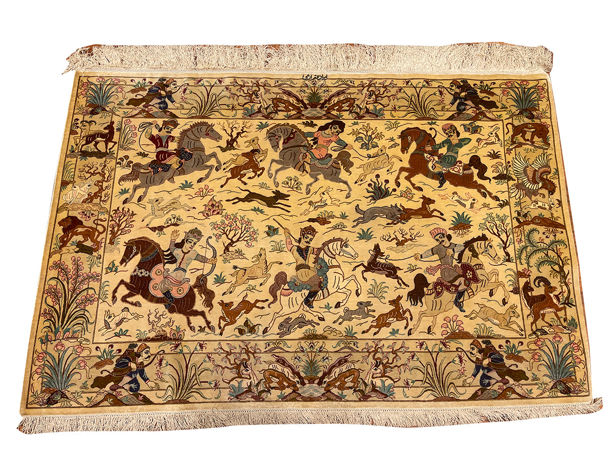 ROYAL HUNTING SILK ERAMI