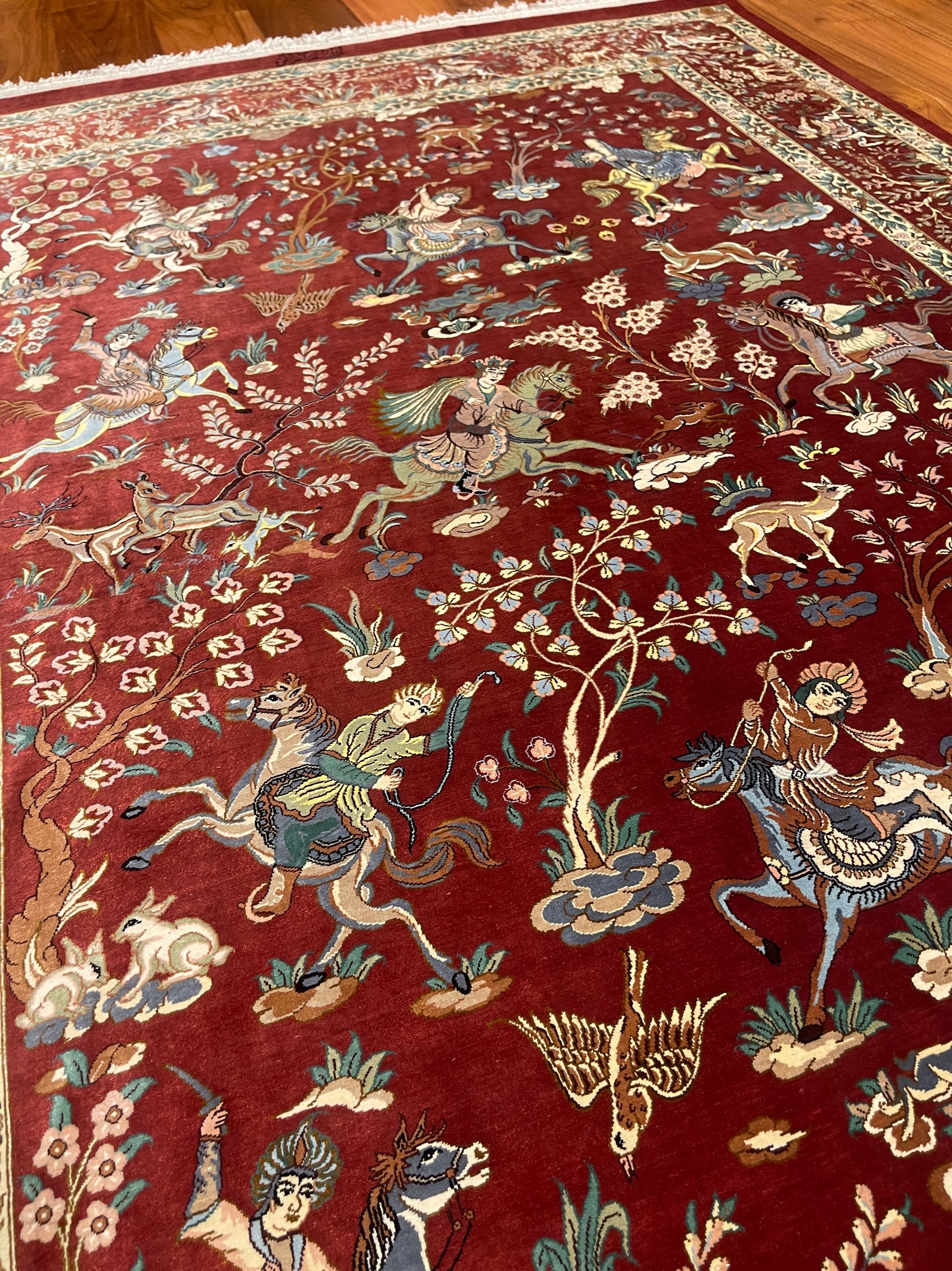 ROYAL HUNTING PURE SILK
