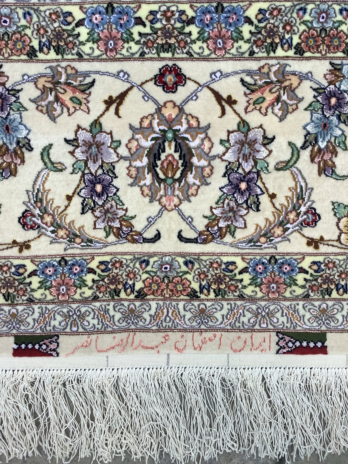 EXTRA FINE SAFFRON SILK ISFAHAN