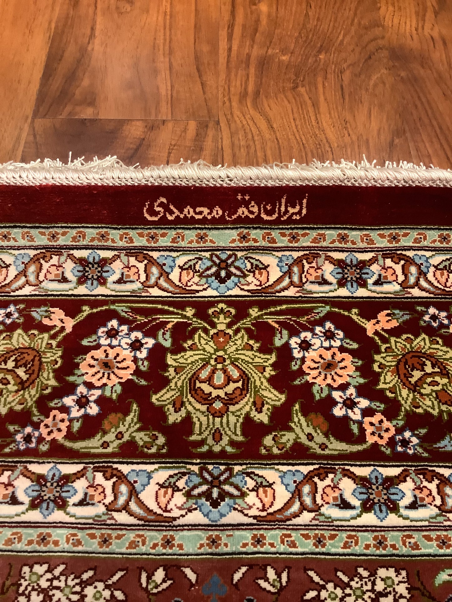 BURGUNDY PURE SILK