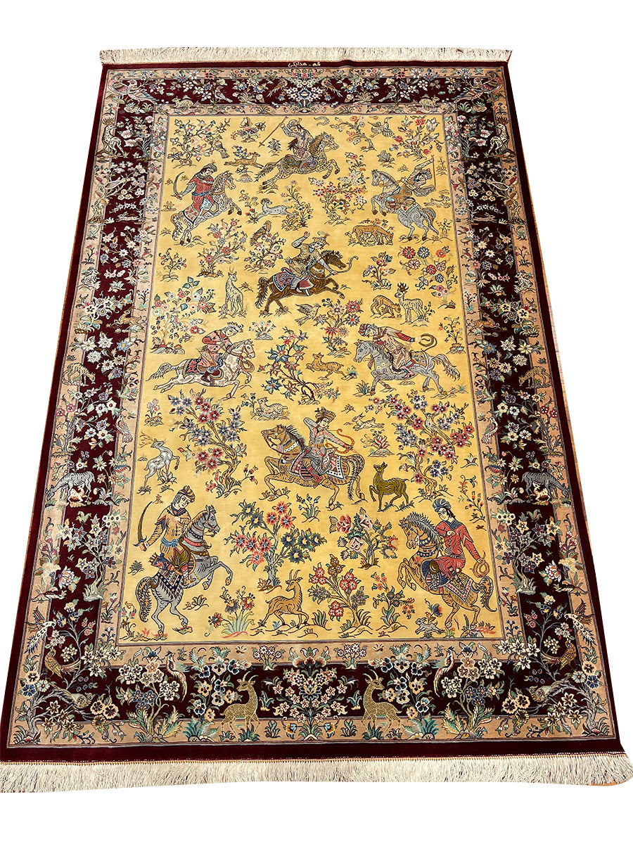 SAFFRON SILK ROYAL HUNT