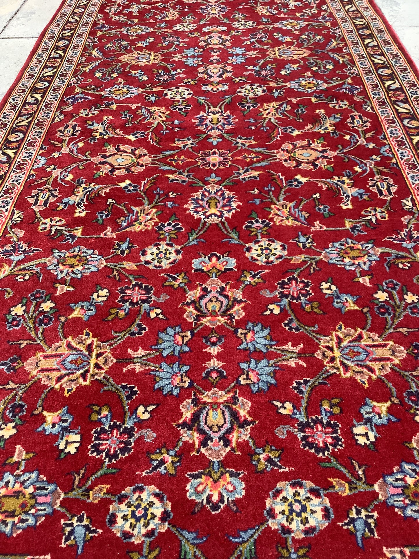 ARABESQUE RED KASHAN RUNNER