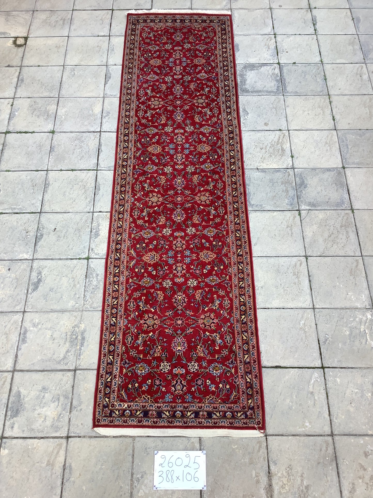ARABESQUE RED KASHAN RUNNER