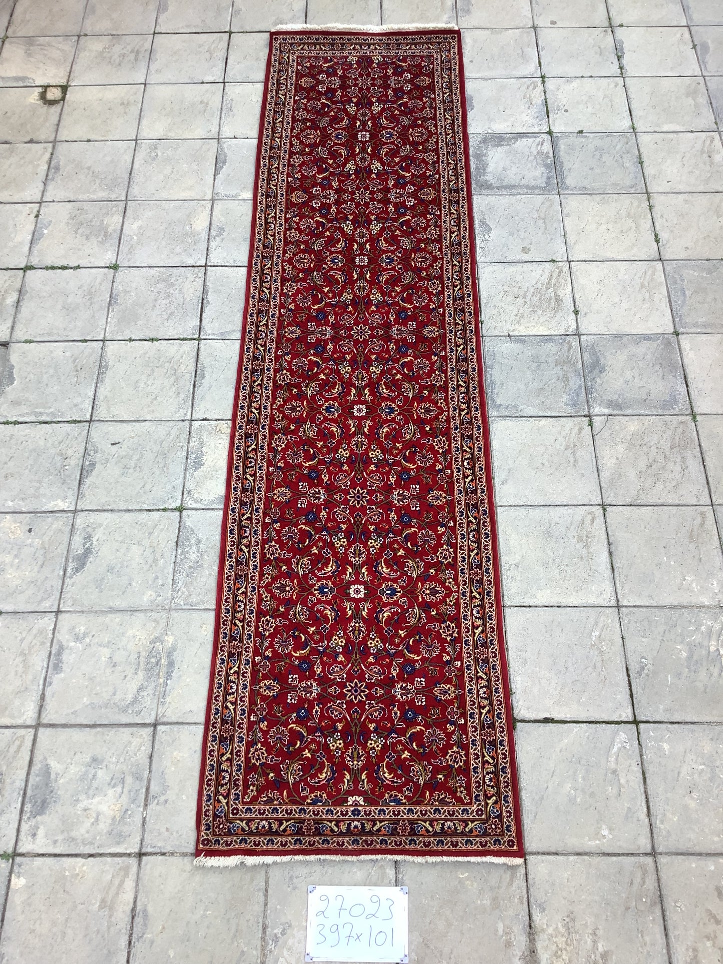 ARABESQUE RED KASHAN RUNNER