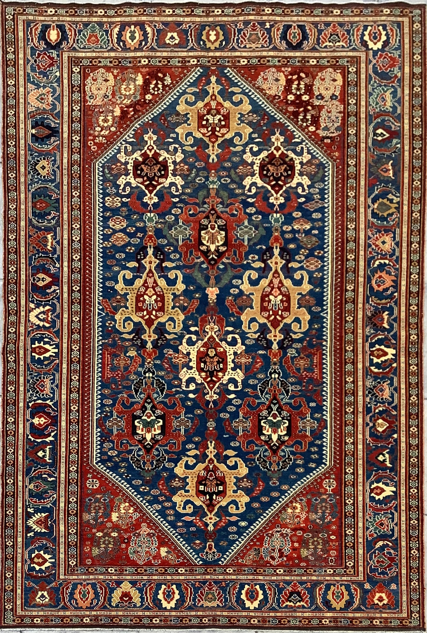 Fine Blue Kashkuli