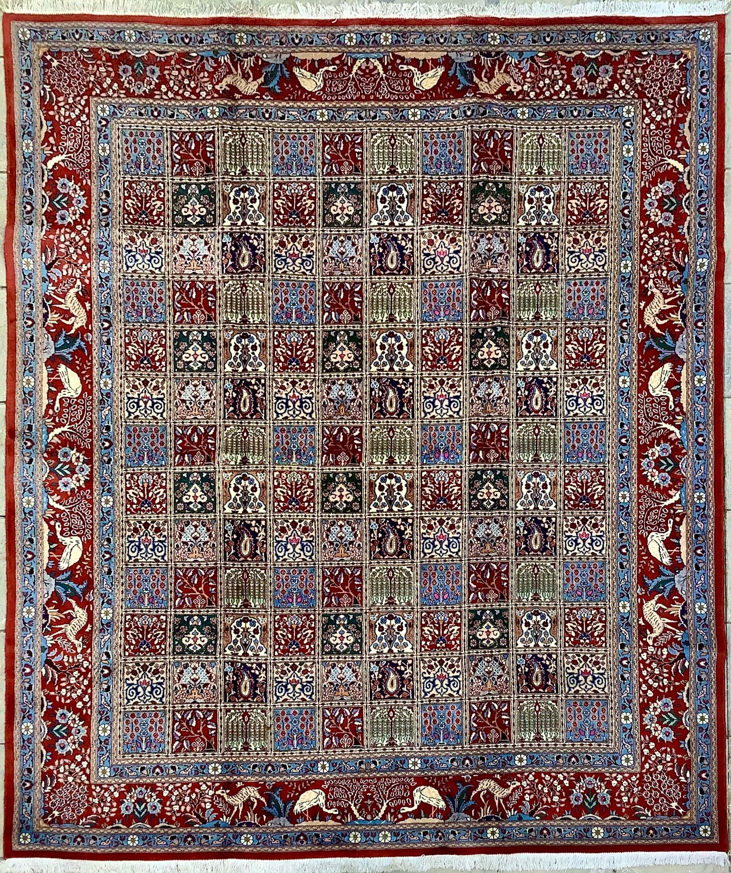 MOODY GARDEN CARPET PART SILK