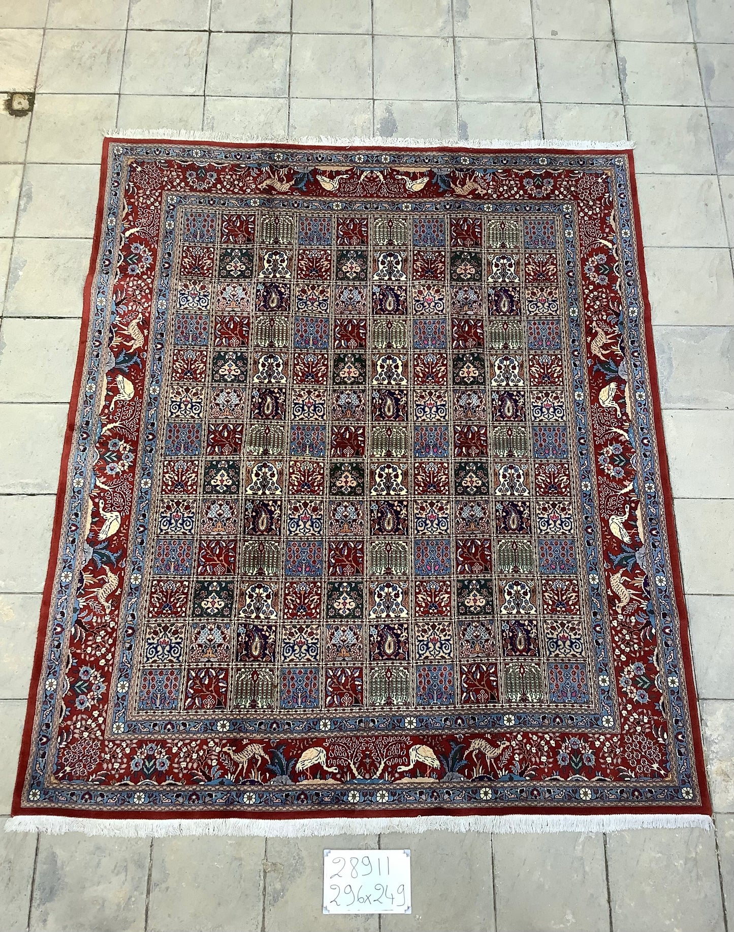 MOODY GARDEN CARPET PART SILK