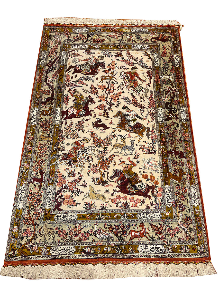 ROYAL HUNT IN PURE SILK