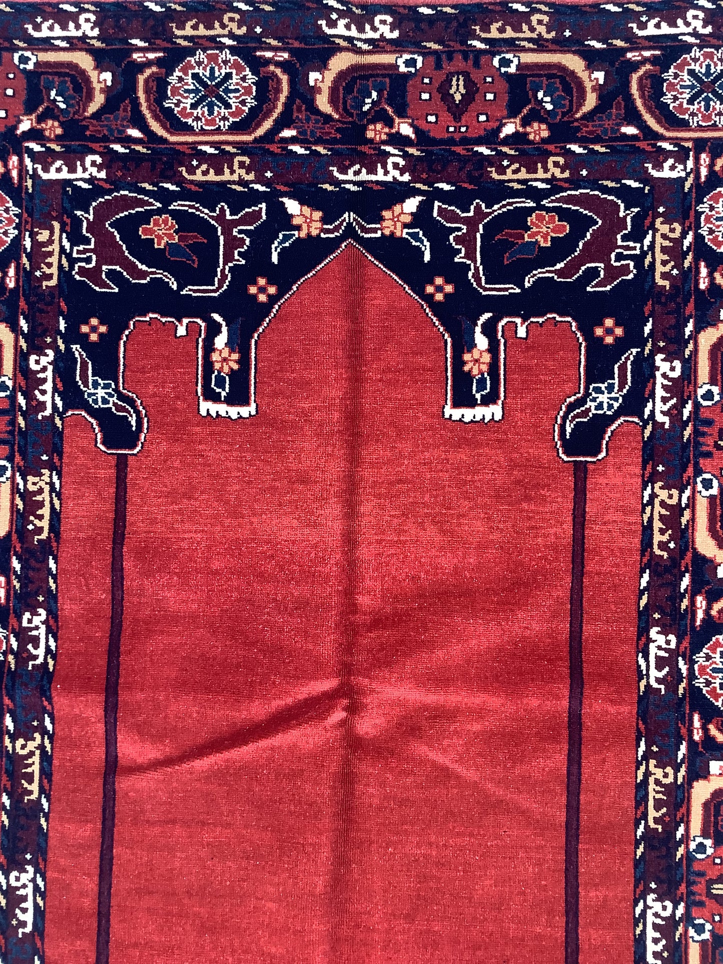 OLD AFGHAN PRAYER RUG