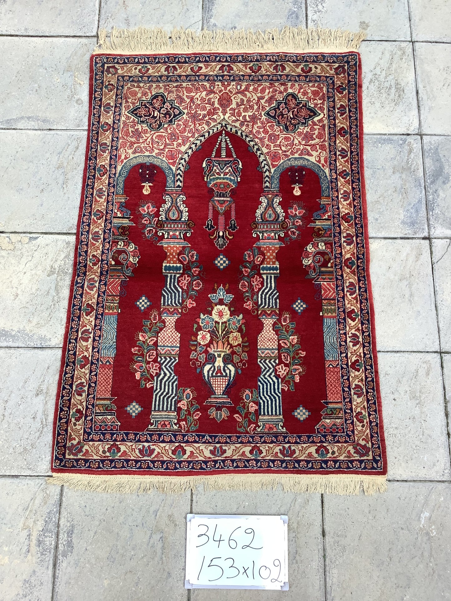SARUK VINTAGE PRAYER RUG