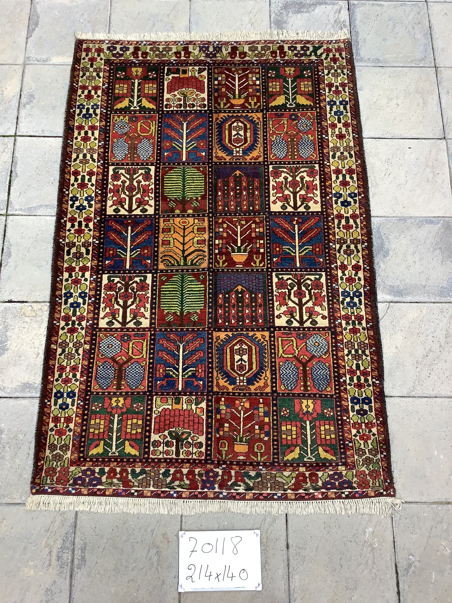 ANTIQUE BAKHTIARI GARDEN