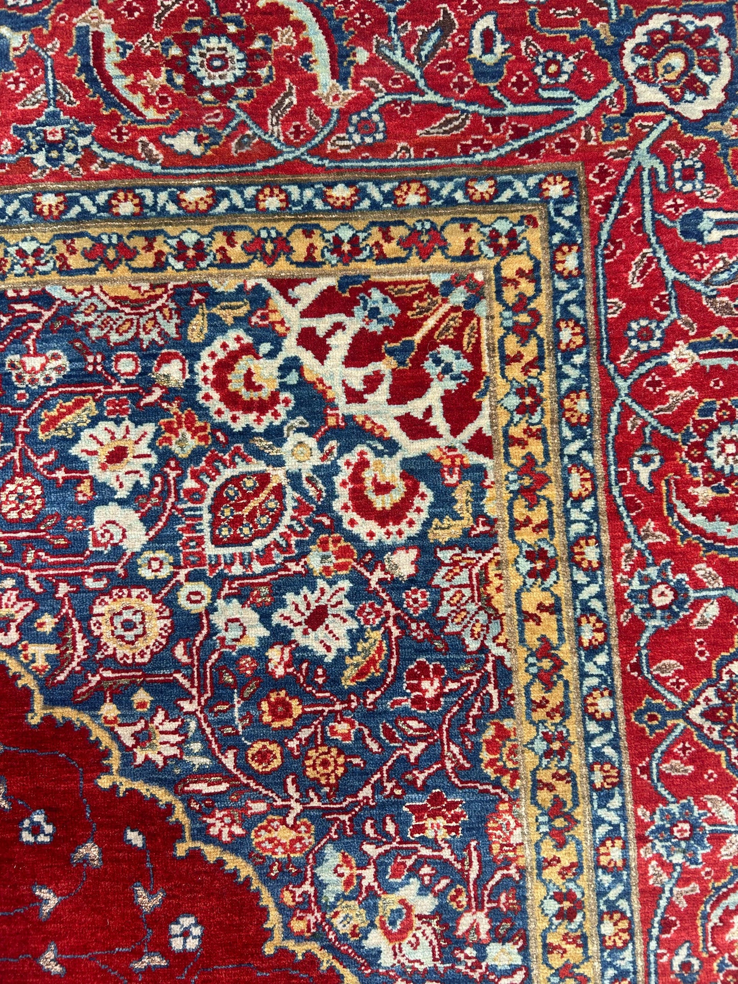 Samsun Hajji Jalili Red Part Silk