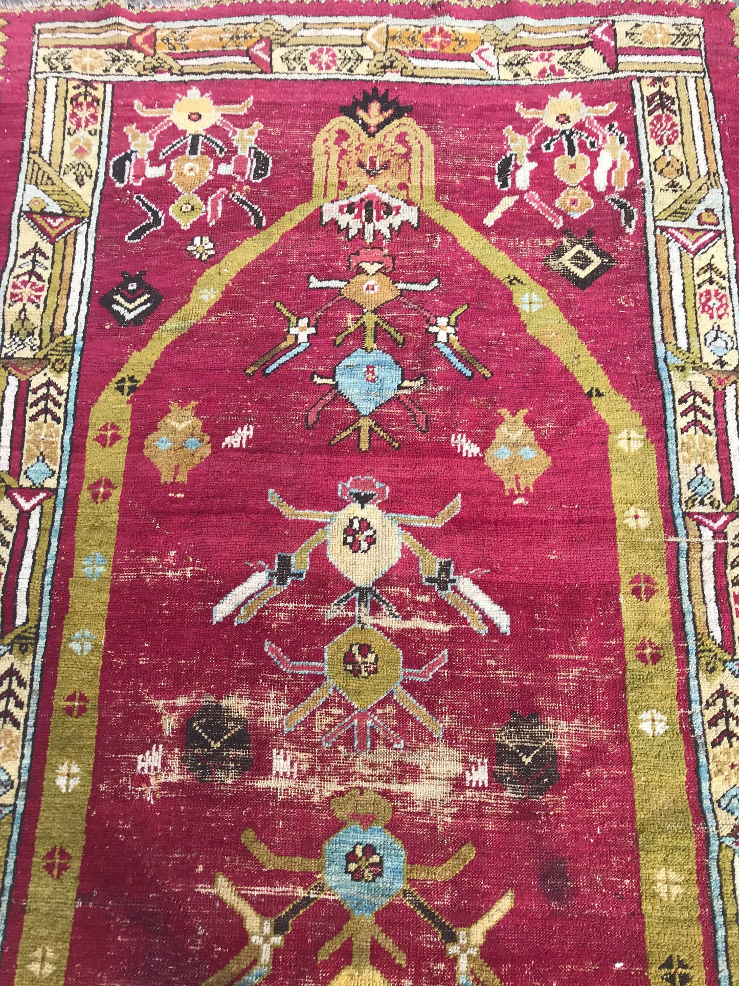 OTTOMAN KIRSHEHIR PRAYER RUG