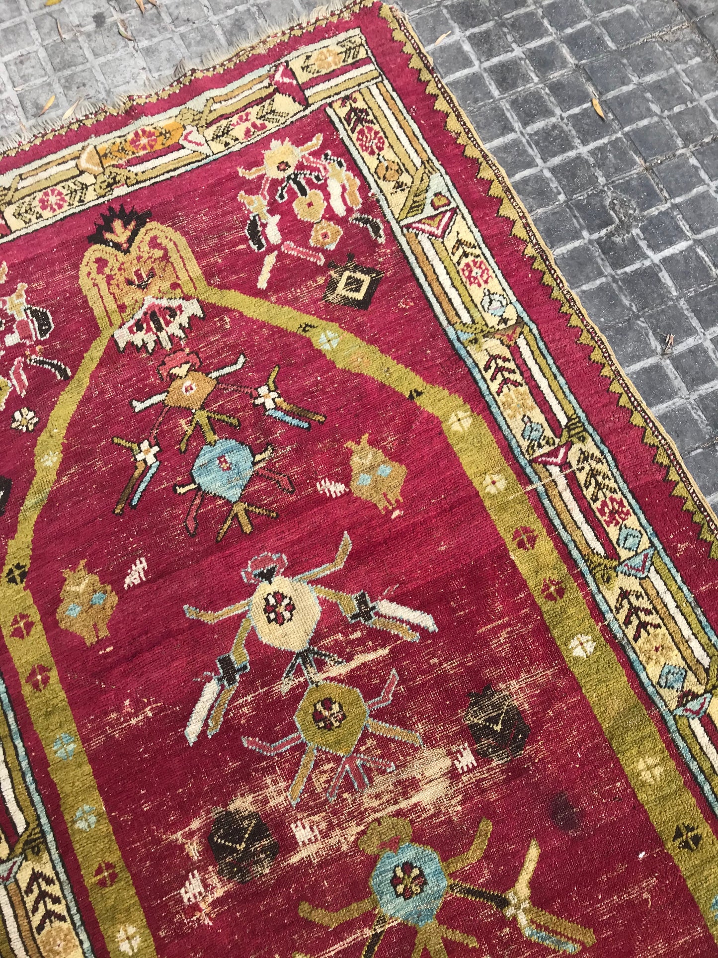 OTTOMAN KIRSHEHIR PRAYER RUG