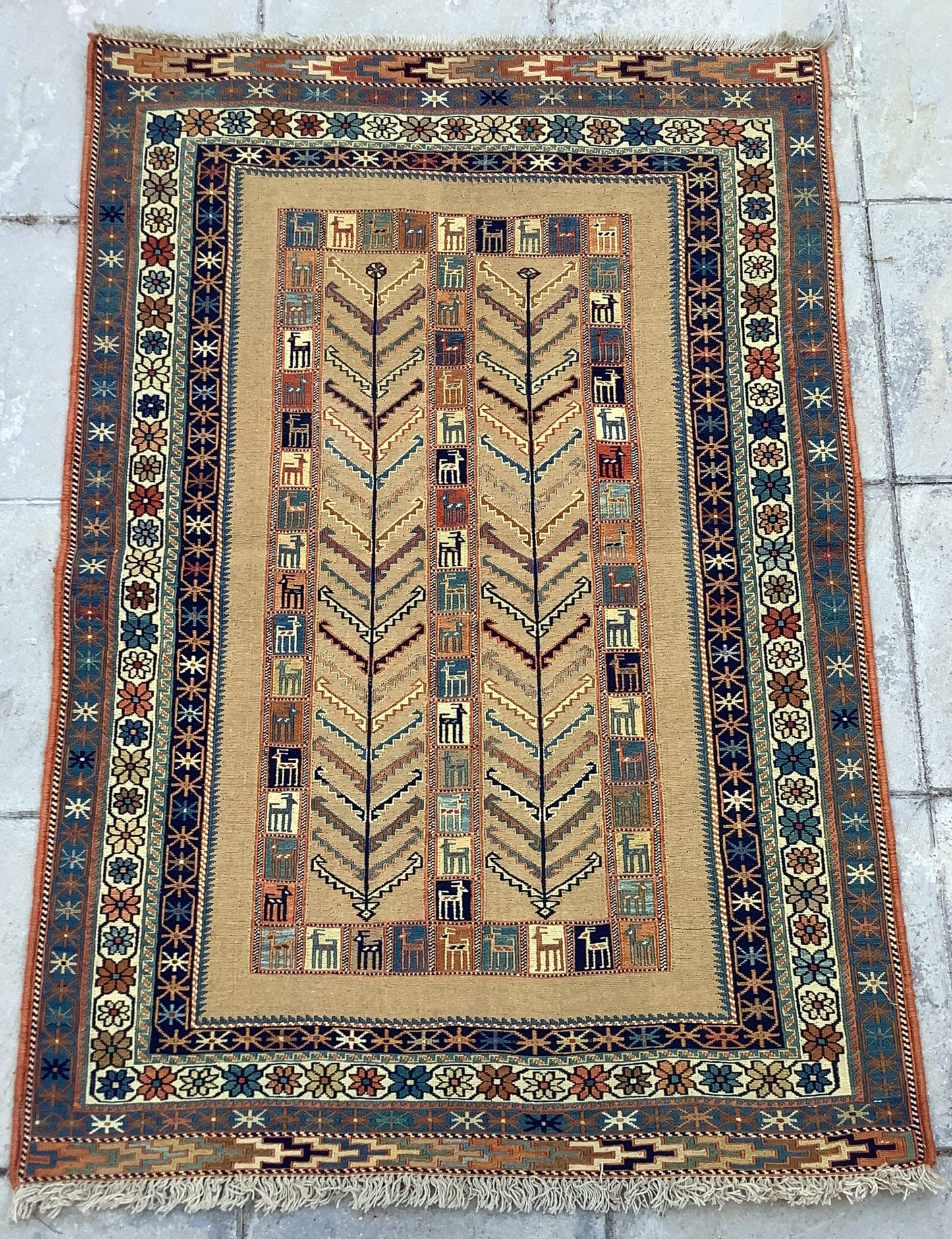 SIRJAN CAMEL HAIR SUMAKH
