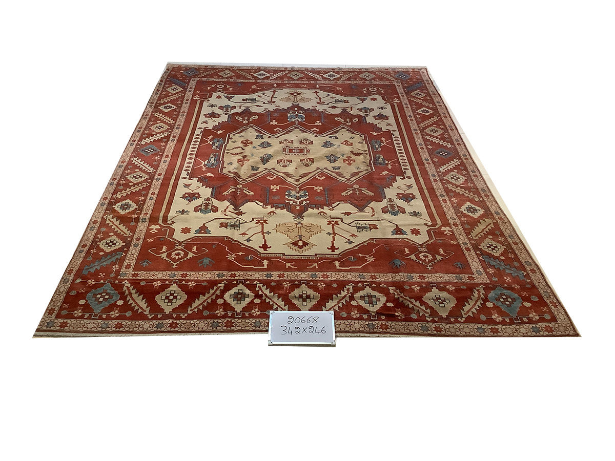 Serapi Vintage Carpet