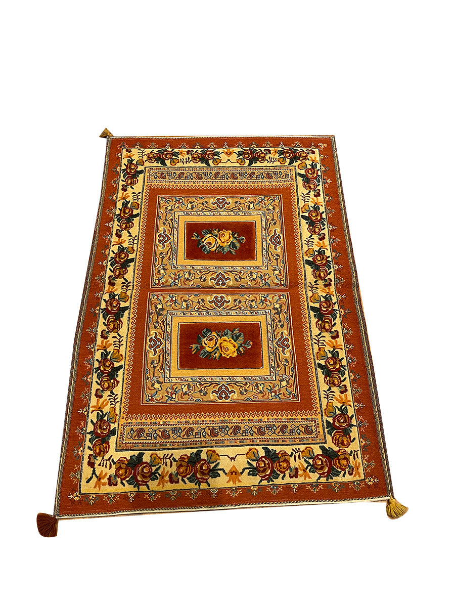 KILIM FIELD, PILE FLOWERS