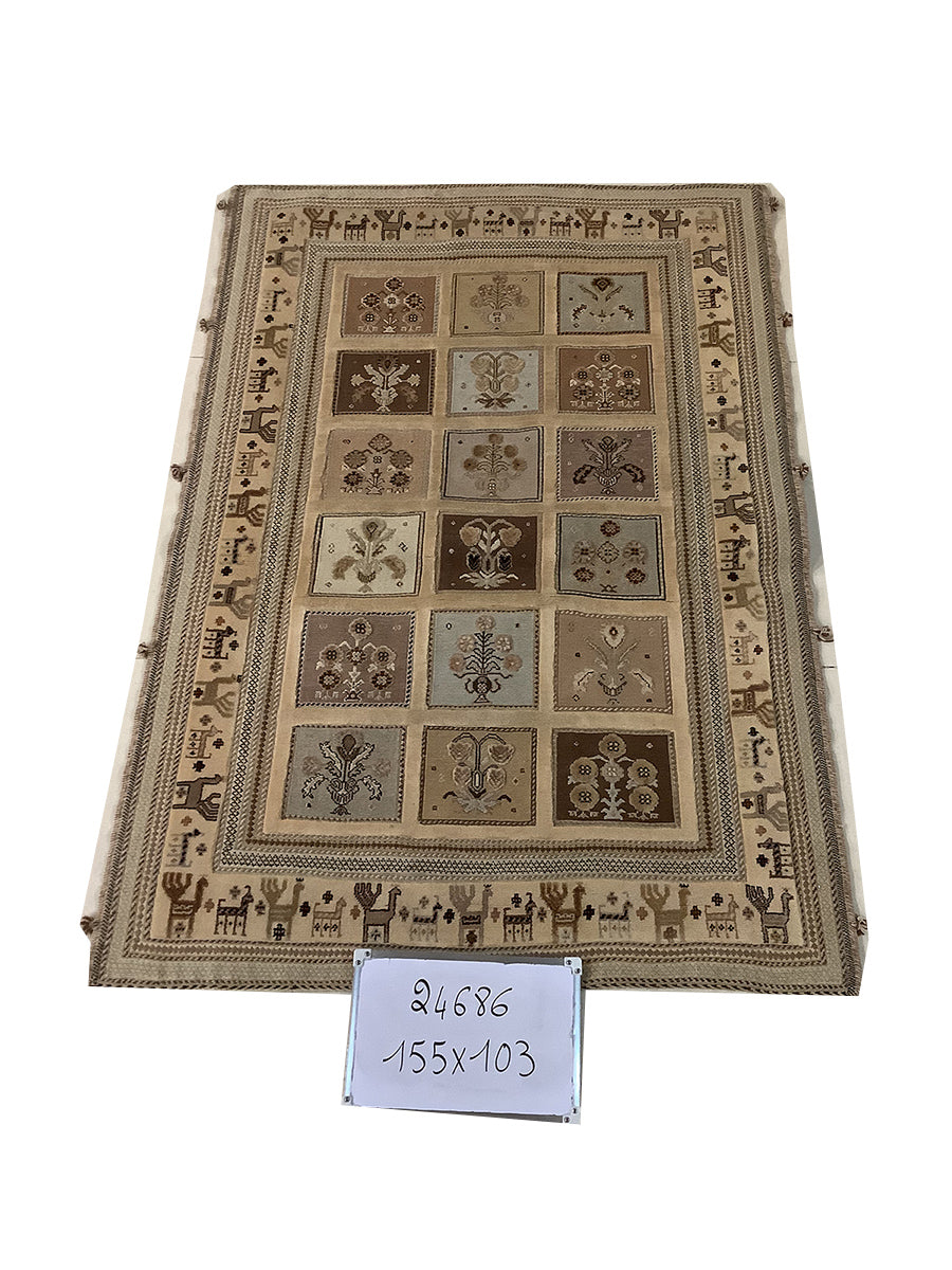 EARTHY 3D RUG KILIM