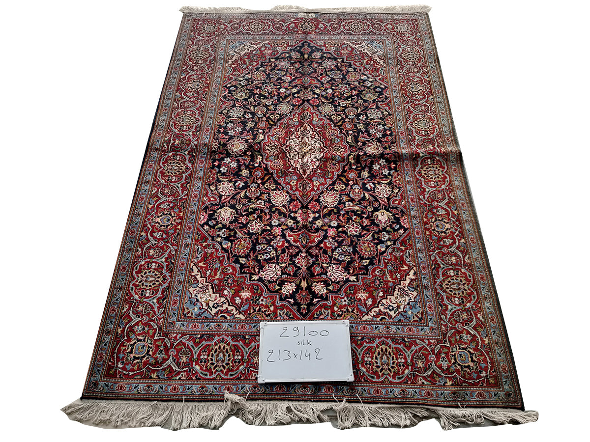 PAIR WITH SILK FLOWERS