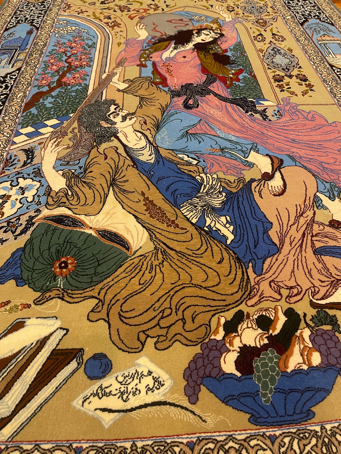 OMAR KHAYYAM PICTORIAL RUG