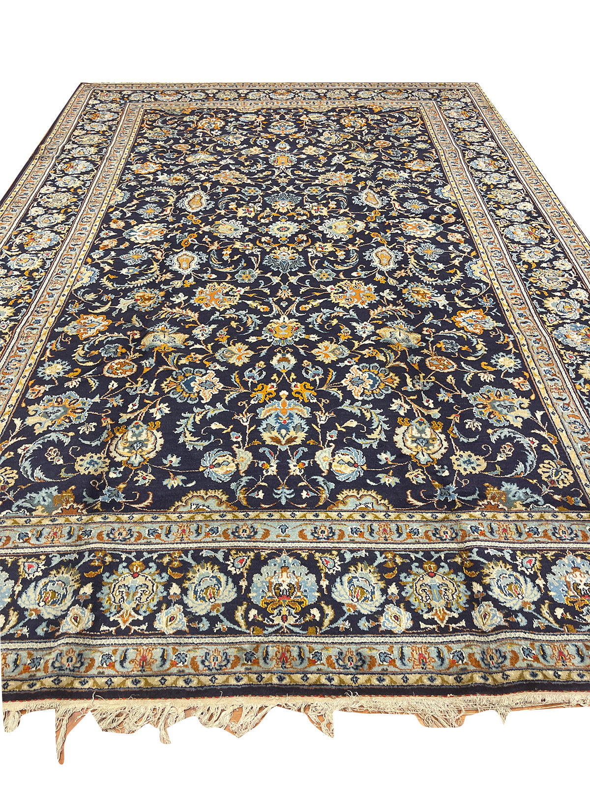 OLD BLUE ALLOVER CARPET
