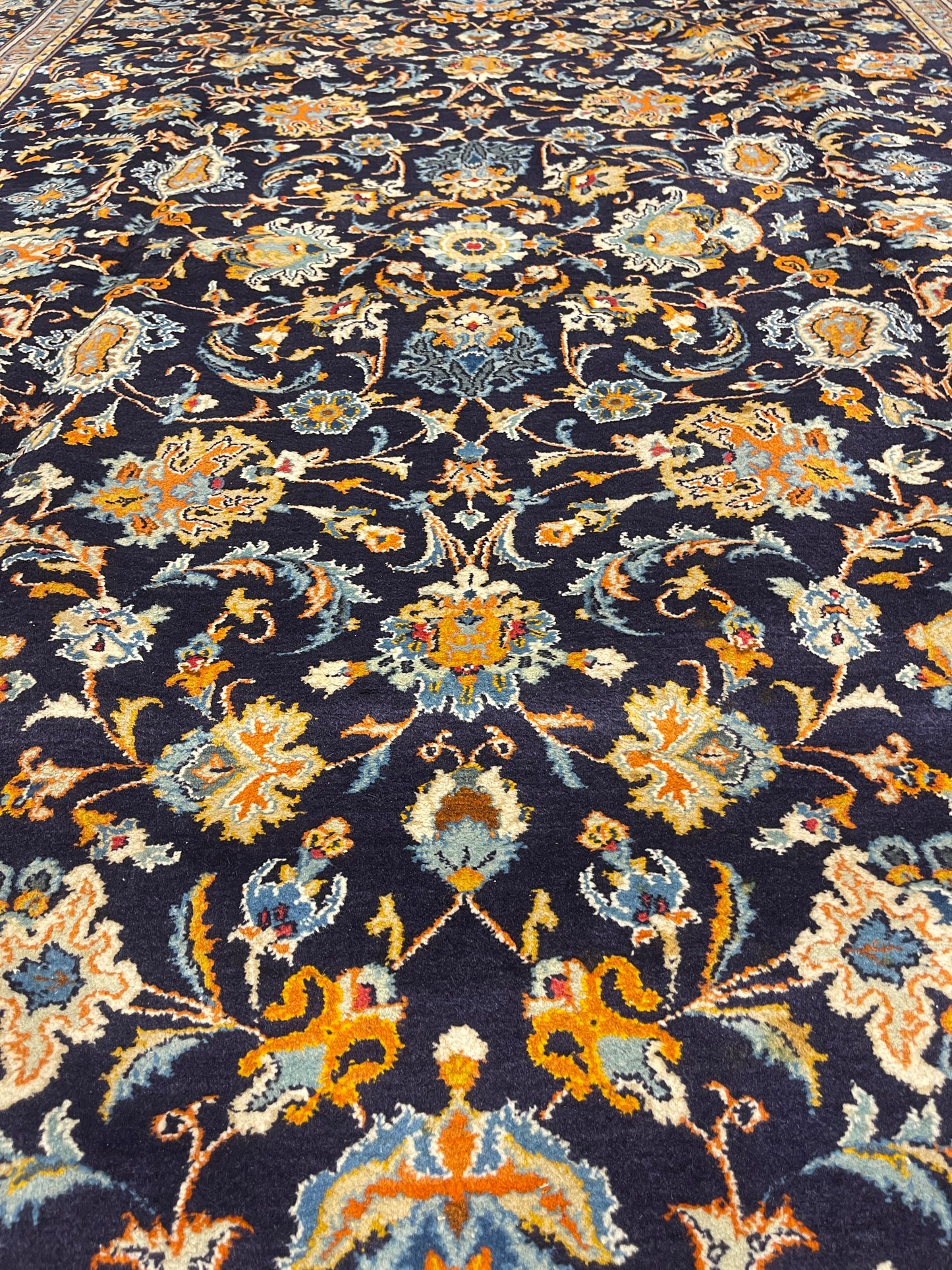 OLD BLUE ALLOVER CARPET
