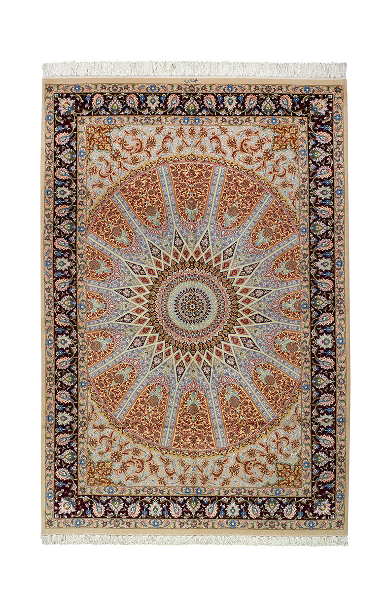GOMBAD DESIGN ON SILK