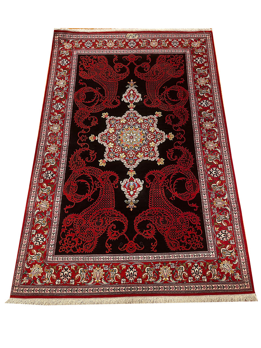 BAROQUE PURE SILK BOTEH