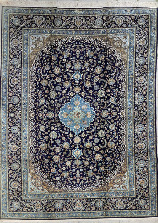 VINTAGE BLUE KASHAN