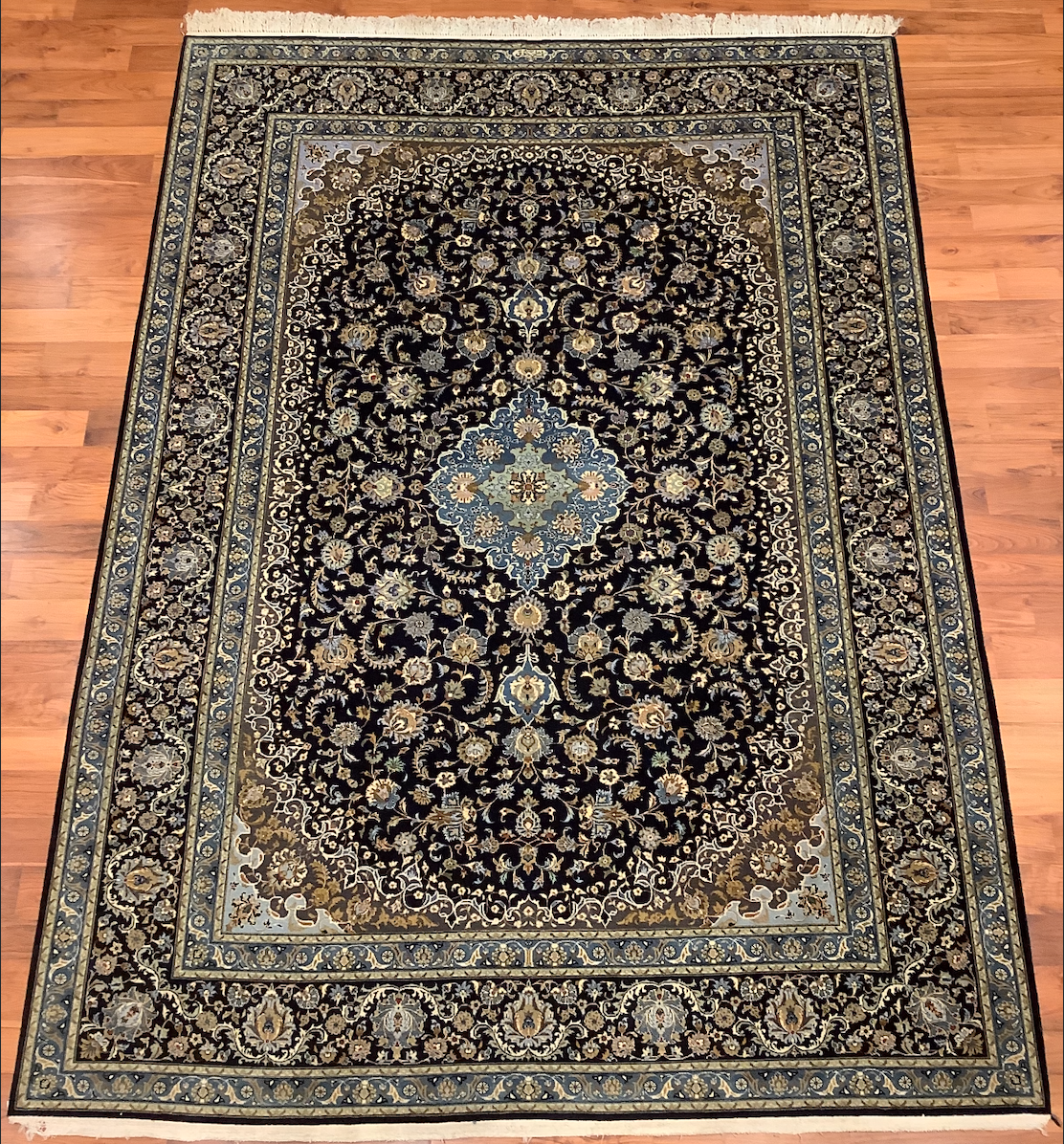 VINTAGE BLUE KASHAN