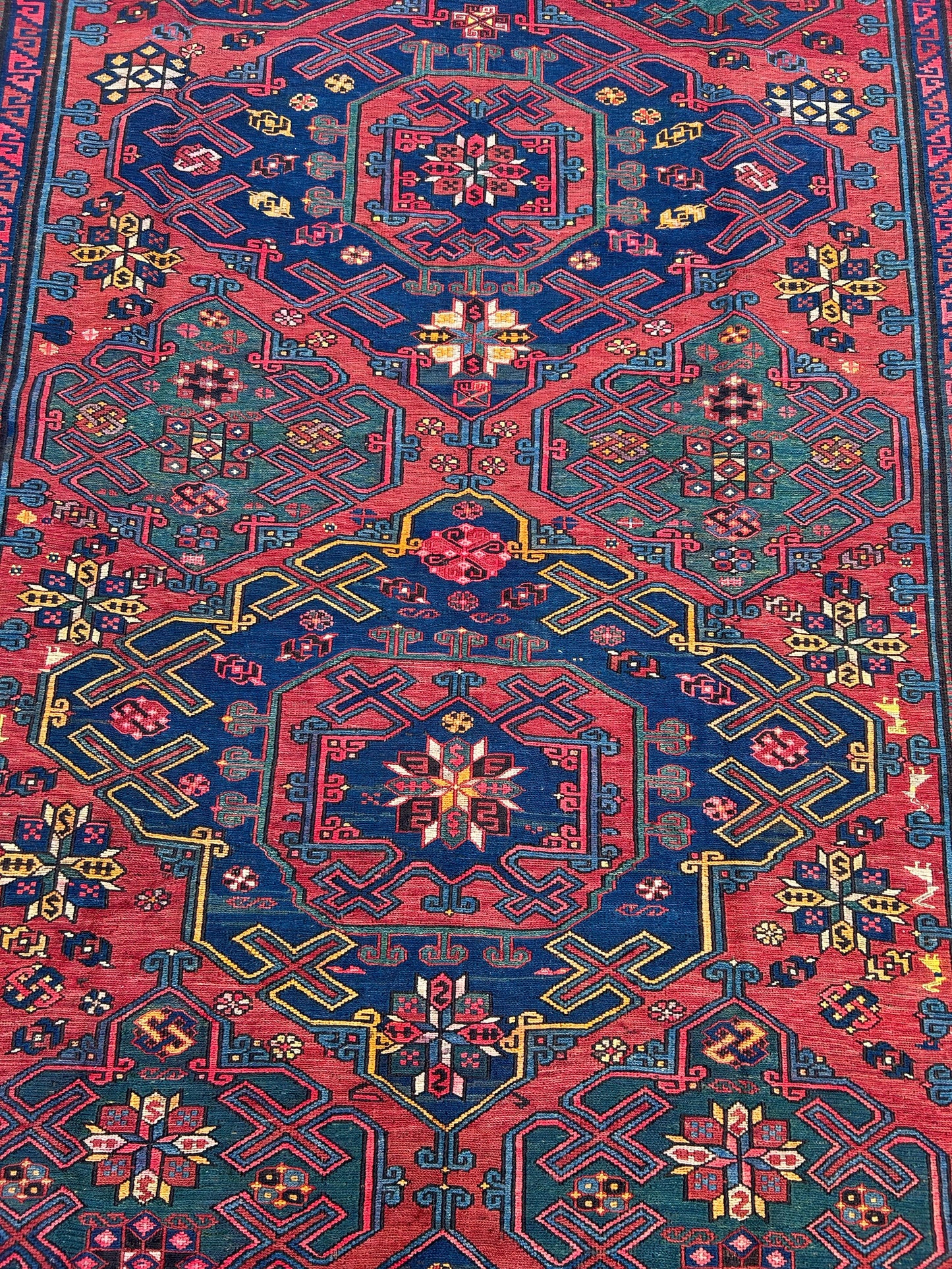 ANTIQUE KUBA CAUCASIAN SUMAKH