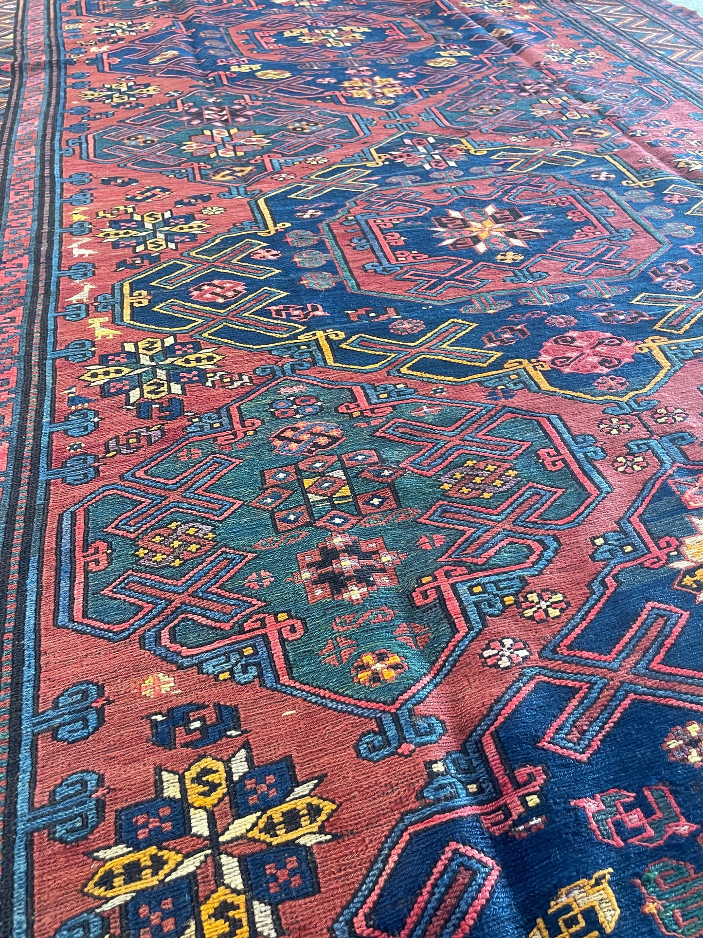 ANTIQUE KUBA CAUCASIAN SUMAKH
