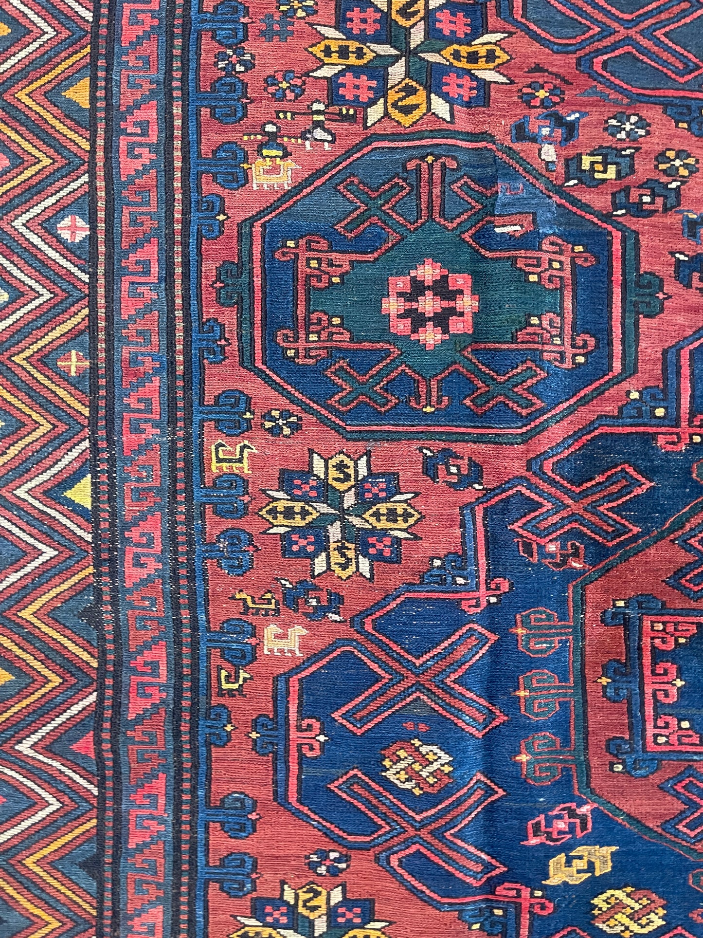 ANTIQUE KUBA CAUCASIAN SUMAKH