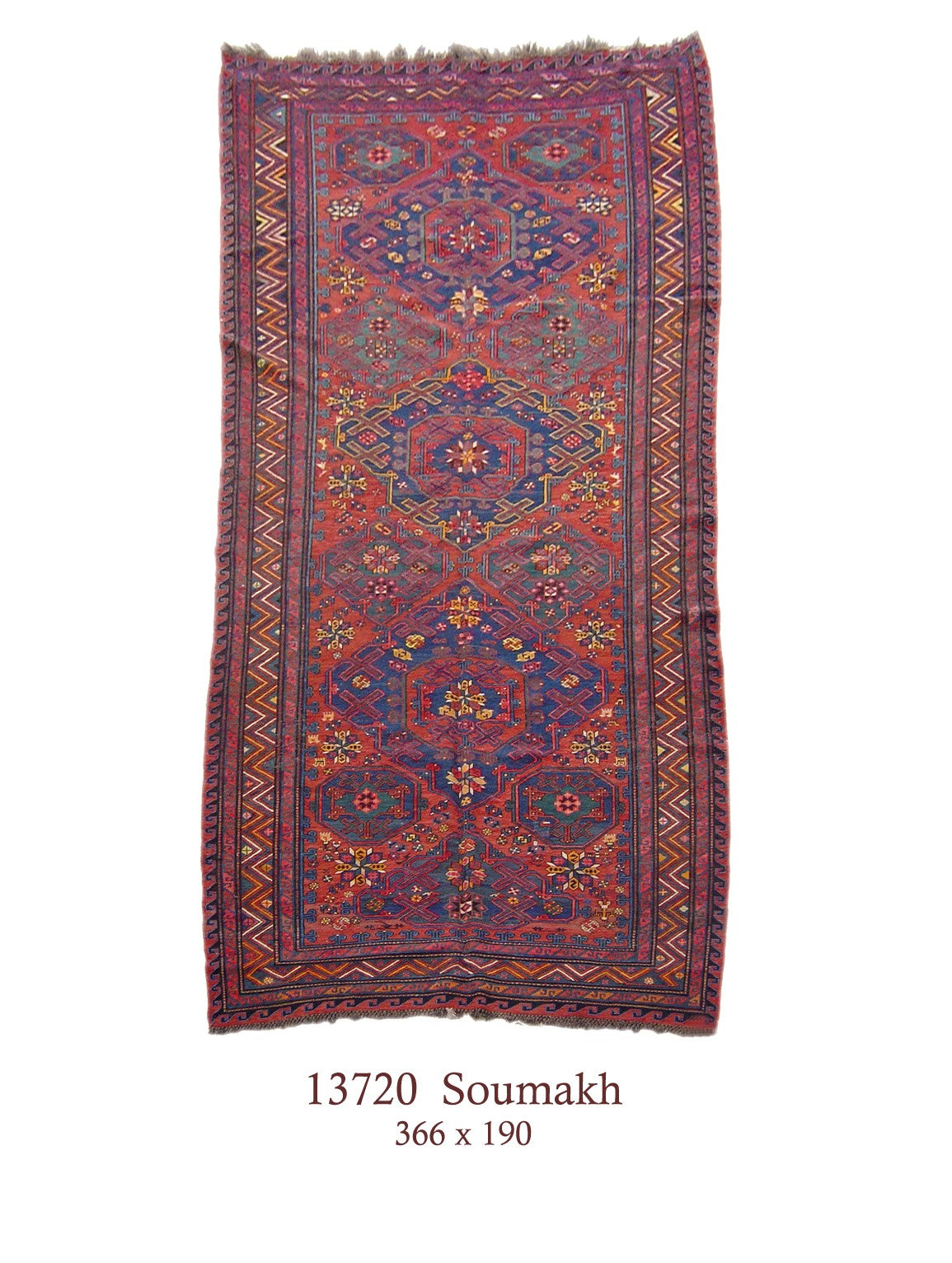 ANTIQUE KUBA CAUCASIAN SUMAKH