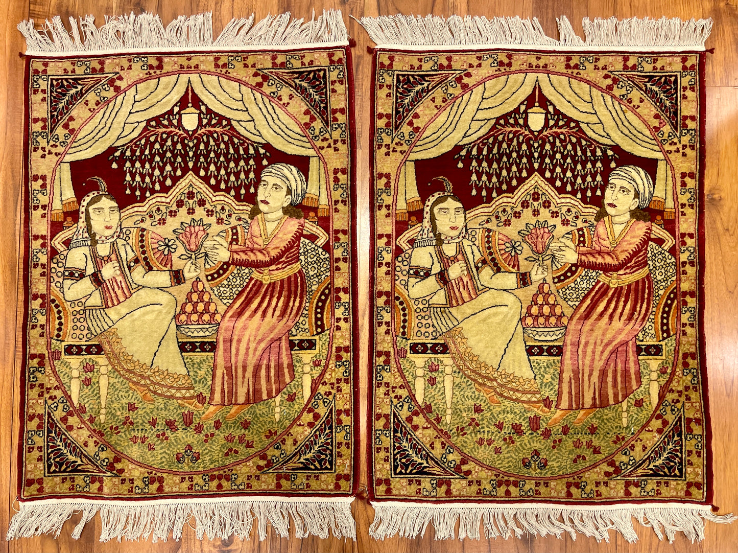 Kerman Pictorial Pair