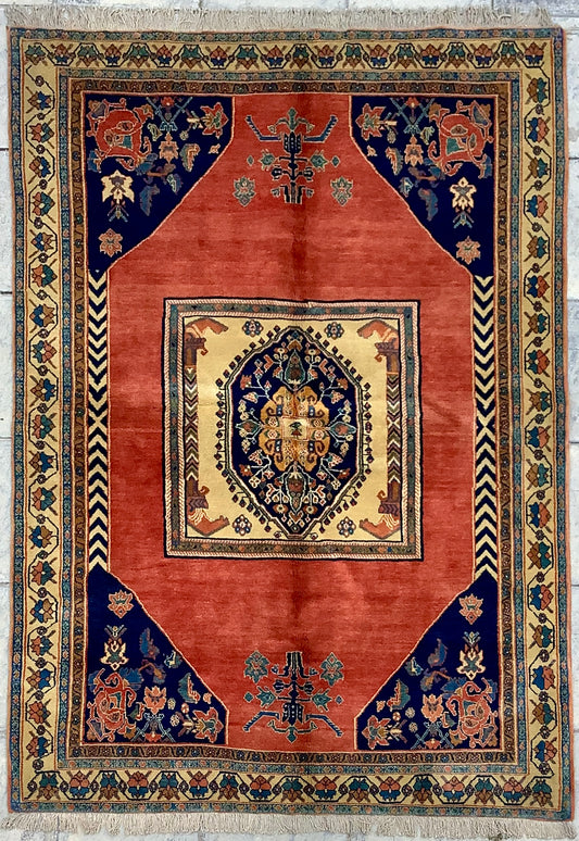 VINTAGE TRIBAL GABBEH