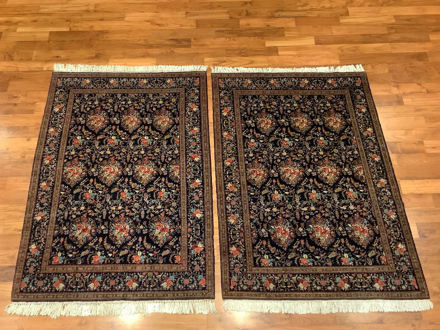GOL FARANG ANTIQUE TABRIZ PAIR