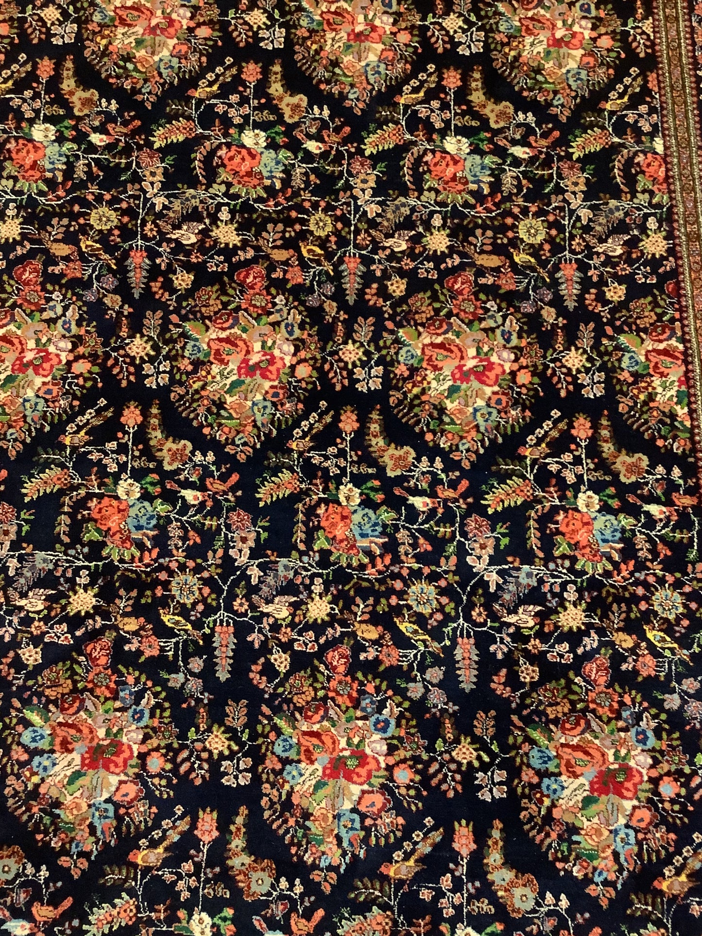 GOL FARANG ANTIQUE TABRIZ PAIR