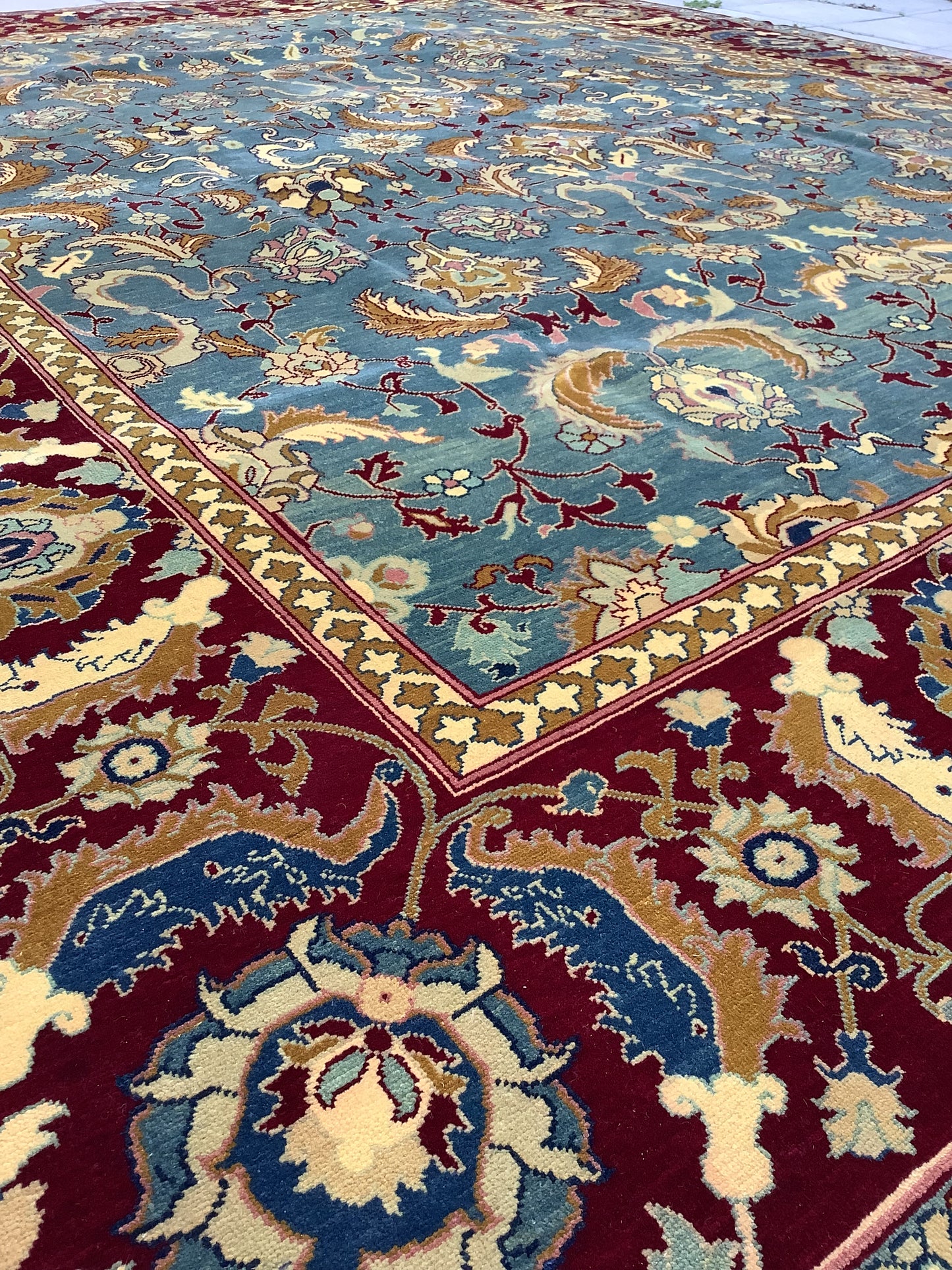 BEAUTIFUL BLUE TURKISH USHAK