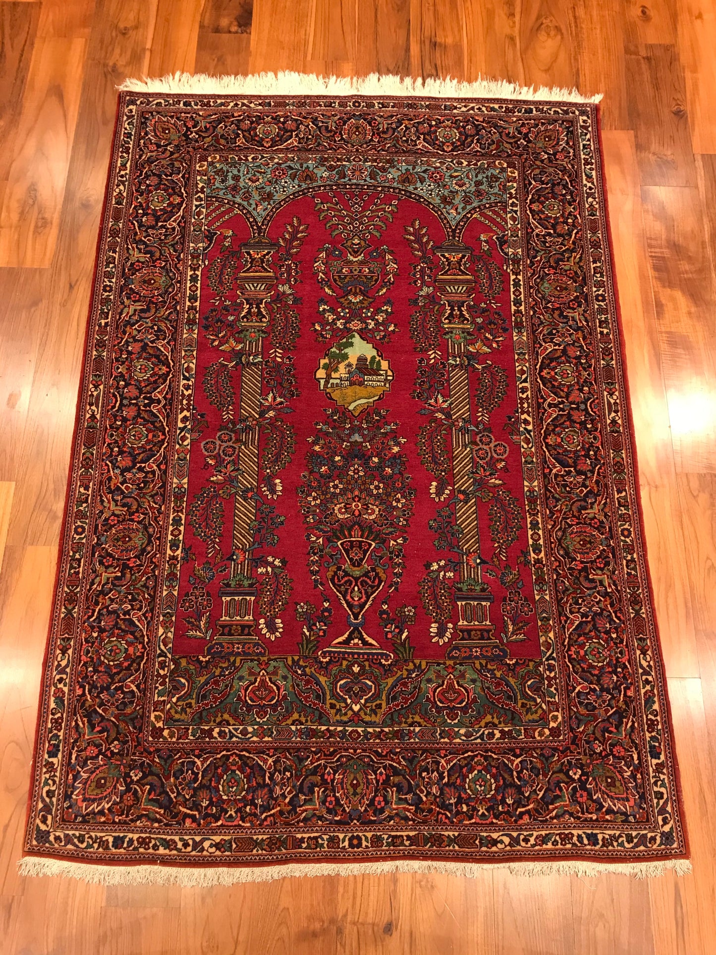 ANTIQUE KASHAN PAIR