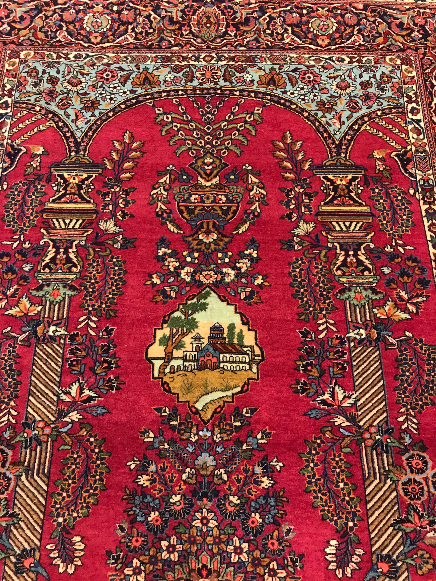 ANTIQUE KASHAN PAIR