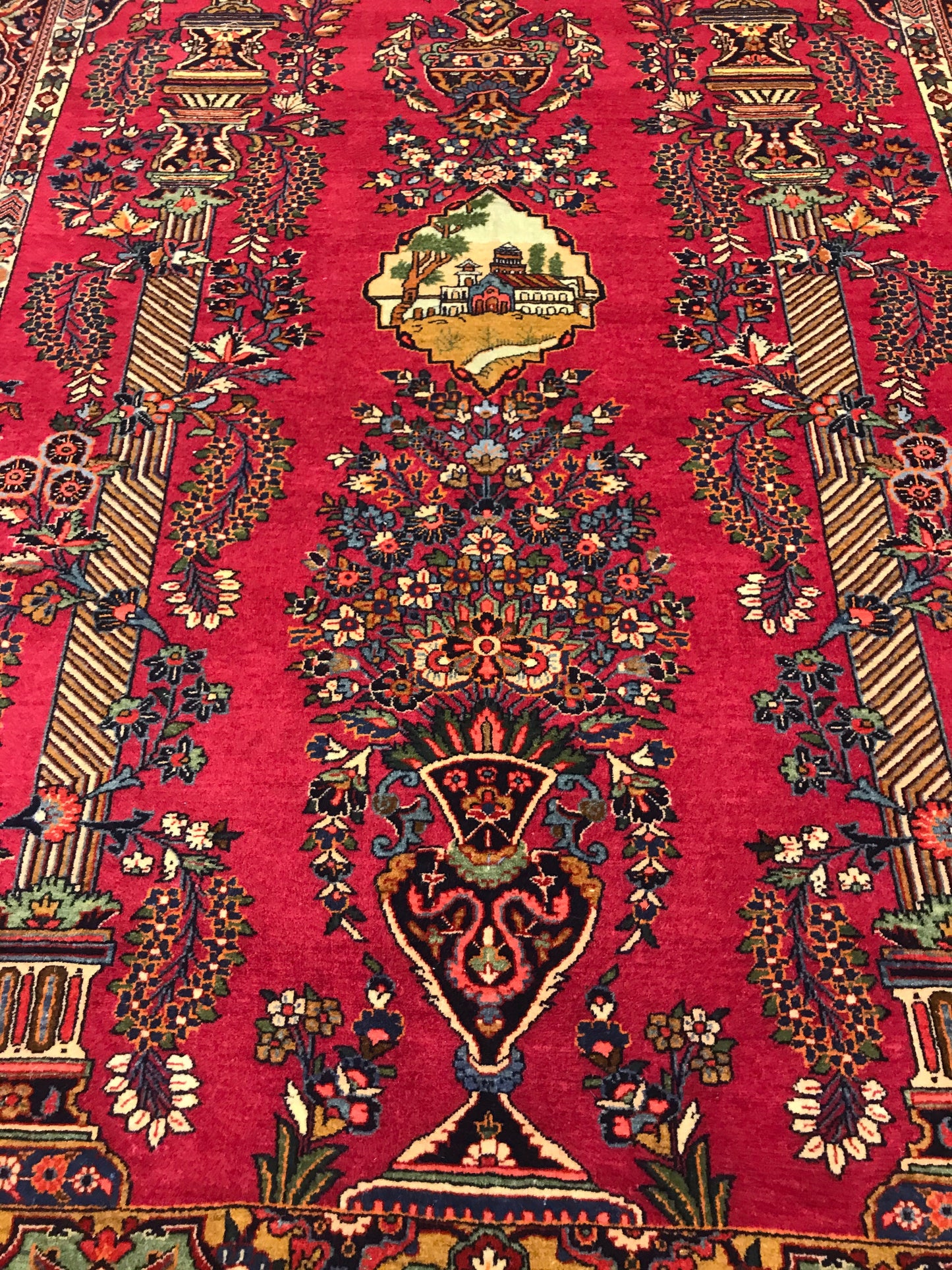ANTIQUE KASHAN PAIR