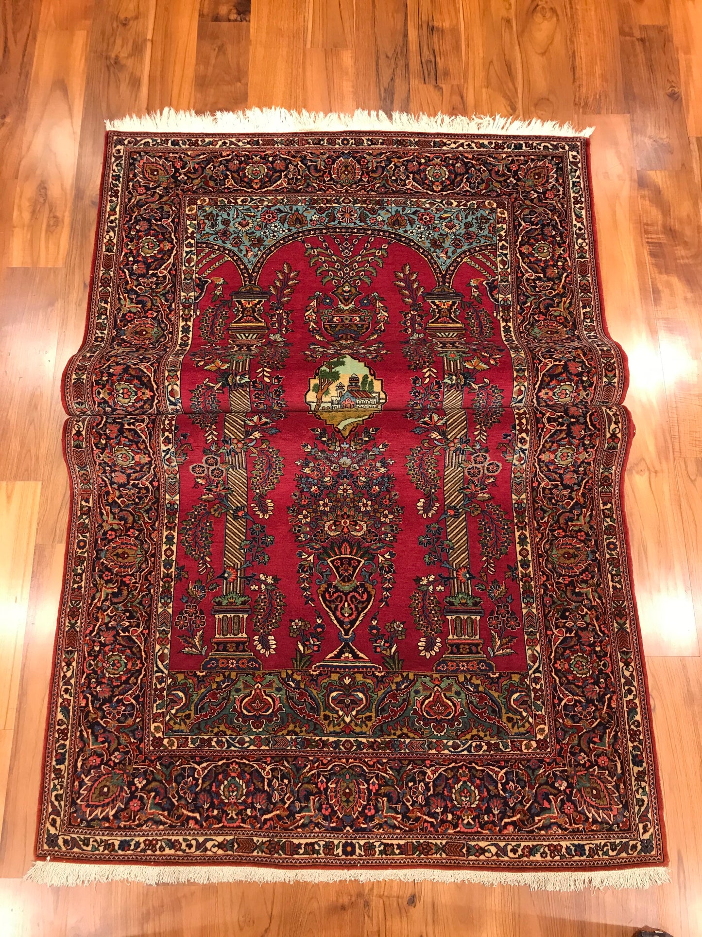 ANTIQUE KASHAN PAIR